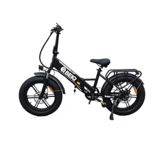 QBEAR F10 STEP-THRU FOLDABLE BLACK