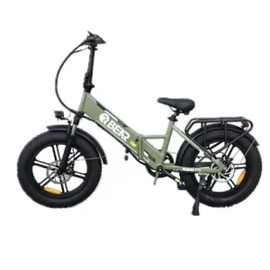 QBEAR F10 STEP-THRU FOLDABLE GREEN