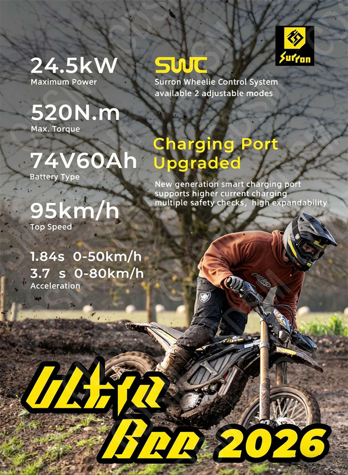 2026 Surron Ultra Bee HP 24.5kW - Image 2